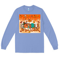 Colony Blue gobble til you wobble tumbler Long Sleeve Tee - MaliasSmallBusiness