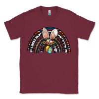 Burgundy easter rainbow Classic Tee - CowhideDigitalArt