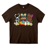 Chocolate Brown western rabbits Heavy Core Tee - AdoDesignShop