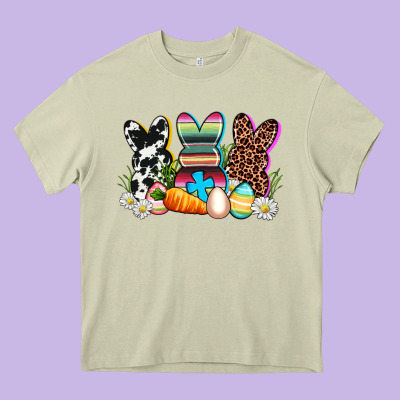 Western Rabbits Heavy Core Tee Designed By Adodesignshop