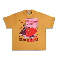 Peanut Butter heart record player Urban Heavy Tee - MaliasSmallBusiness
