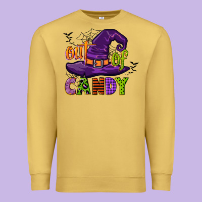 Out Of Candy Premium Sweatshirt Designed By Cowgirlartshop