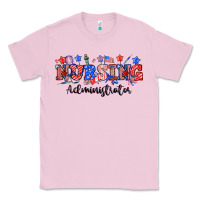 Bubblegum Pink 4th of july nursing administrator Classic Tee - NancyCooperArtShop