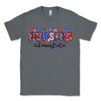Charcoal Heather 4th of july nursing administrator Classic Tee - NancyCooperArtShop