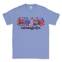 Colony Blue 4th of july nursing administrator Classic Tee - NancyCooperArtShop