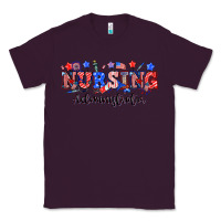 Plum 4th of july nursing administrator Classic Tee - NancyCooperArtShop