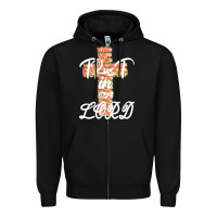 Black Trust In The Lord Zipper Hoodie - Bettercallsaul