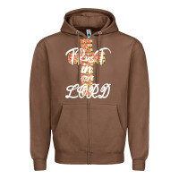 Chestnut Trust In The Lord Zipper Hoodie - Bettercallsaul