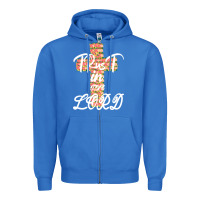 True Royal Trust In The Lord Zipper Hoodie - Bettercallsaul