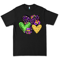 Black hearts mardi gras Premium Tee - JahusDesignShop