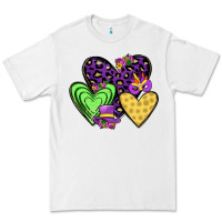 White hearts mardi gras Premium Tee - JahusDesignShop