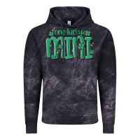 Cloud Black one lucky mini Vintage Hoodie - MaliasSmallBusiness