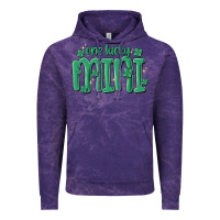 Cloud Purple one lucky mini Vintage Hoodie - MaliasSmallBusiness