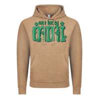 Vintage Coffee one lucky mini Vintage Hoodie - MaliasSmallBusiness