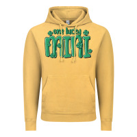 Vintage Mustard one lucky mini Vintage Hoodie - MaliasSmallBusiness