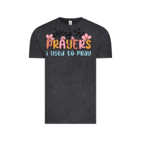 Vintage Black living the prayers i used to pray Vintage Tee - MaliasSmallBusiness