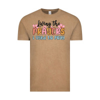 Vintage Coffee living the prayers i used to pray Vintage Tee - MaliasSmallBusiness