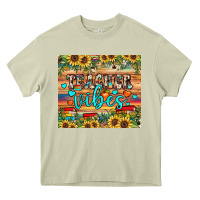 Mossy teacher vibes Heavy Core Tee - JahusDesignShop