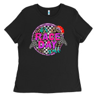 Black it's race day y'all Ladies Tee - AdoDesignShop