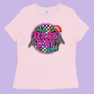 It's Race Day Y'all Ladies Tee Designed By Adodesignshop