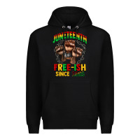 Black juneteenth free ish since 1865 Premium Hoodie - CowGirlArtShop