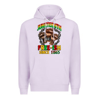 Lilac juneteenth free ish since 1865 Premium Hoodie - CowGirlArtShop