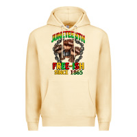 Pina Colada juneteenth free ish since 1865 Premium Hoodie - CowGirlArtShop