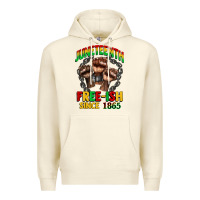 Sandshell juneteenth free ish since 1865 Premium Hoodie - CowGirlArtShop