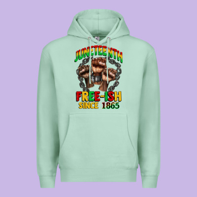 Juneteenth Free Ish Since 1865 Premium Hoodie Designed By Cowgirlartshop