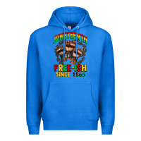 True Royal juneteenth free ish since 1865 Premium Hoodie - CowGirlArtShop