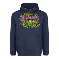 Navy on tuesday we wear beads Heavyweight Hoodie - CowGirlArtShop
