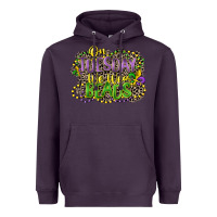 Plum on tuesday we wear beads Heavyweight Hoodie - CowGirlArtShop