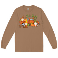 Toasted Coconut It's Fall Y'all Gnome Long Sleeve Tee - MaliasSmallBusiness