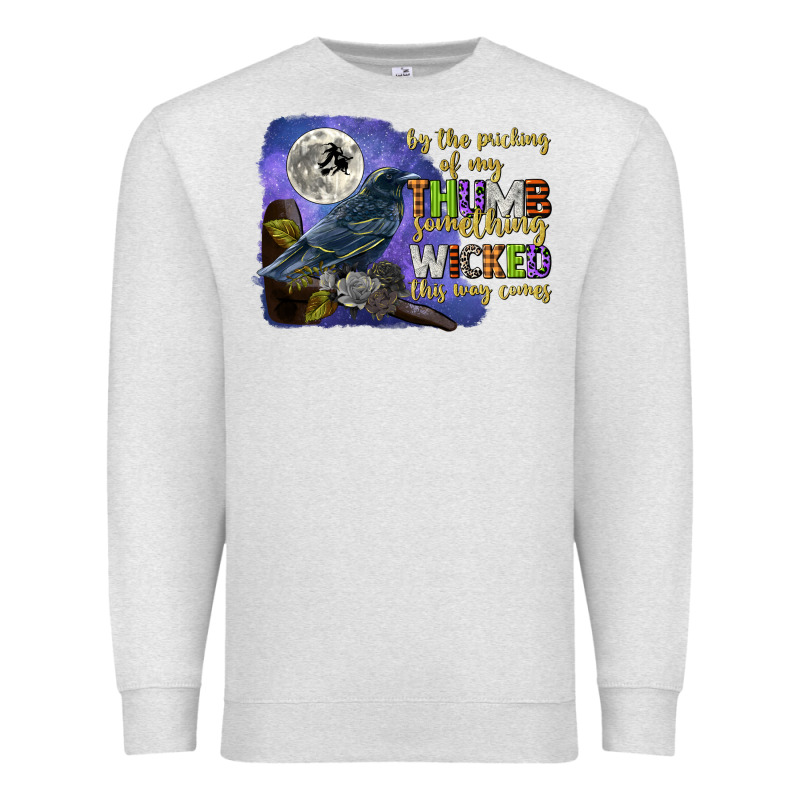 Something Wicked This Way Comes Premium Sweatshirt by CowGirlArtShop | Teevron