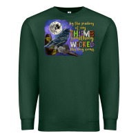 Sports Green something wicked this way comes Premium Sweatshirt - CowGirlArtShop