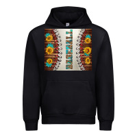 Black baseball with sunflower and gemstone tumbler Urban Hoodie - BundleAndBundleShop
