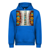 Cobalt baseball with sunflower and gemstone tumbler Urban Hoodie - BundleAndBundleShop