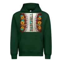 Forest Green baseball with sunflower and gemstone tumbler Urban Hoodie - BundleAndBundleShop
