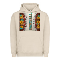 Pigment French Oak baseball with sunflower and gemstone tumbler Urban Hoodie - BundleAndBundleShop