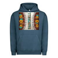 Pigment Midnight Navy baseball with sunflower and gemstone tumbler Urban Hoodie - BundleAndBundleShop