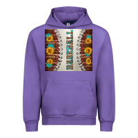 Tulip baseball with sunflower and gemstone tumbler Urban Hoodie - BundleAndBundleShop