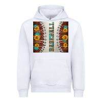 White baseball with sunflower and gemstone tumbler Urban Hoodie - BundleAndBundleShop