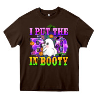 Chocolate Brown i put the in booty Heavy Core Tee - AdoDesignShop