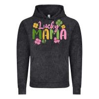 Vintage Black lucky mama Vintage Hoodie - MaliasSmallBusiness