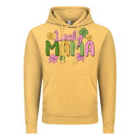 Vintage Mustard lucky mama Vintage Hoodie - MaliasSmallBusiness