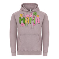 Vintage Zinc lucky mama Vintage Hoodie - MaliasSmallBusiness