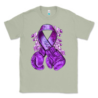 Matcha Domestic Violence Warrior purple ribbon Classic Tee - NancyCooperArtShop