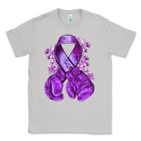 Moon Dust Domestic Violence Warrior purple ribbon Classic Tee - NancyCooperArtShop