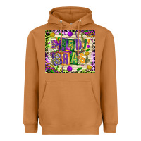 Meerkat mardi gras Heavyweight Hoodie - CowGirlArtShop