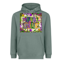 Sage mardi gras Heavyweight Hoodie - CowGirlArtShop